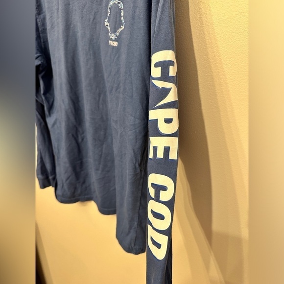 Cape Cod Cuffy's Shark Long Sleeve Tee Size M - Picture 5 of 6